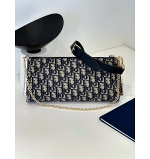 디올 CD 오블리크 클럽백