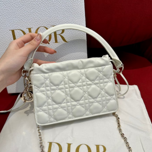 디올 CD 탑핸들 미니 드로스트링백