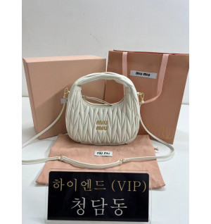 미우미우 MIU MIU 완더 마테라쎄 호보백 스몰