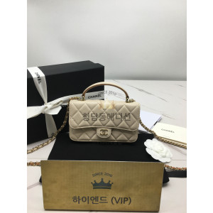 샤넬 23P 뉴미니 탑핸들 WOC