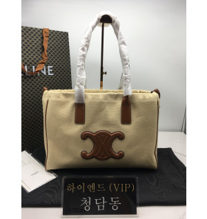 셀린느 트리오페 퀴르 드로스트링 토트백