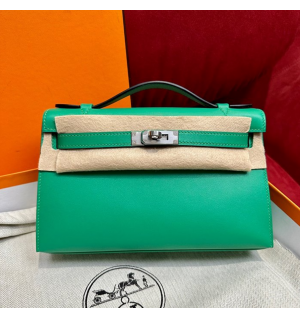 에르메스 미니 켈리 포쉐트 올수공 (가죽 스위프트)