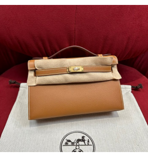 에르메스 미니 켈리 포쉐트 올수공 (가죽 앱송)