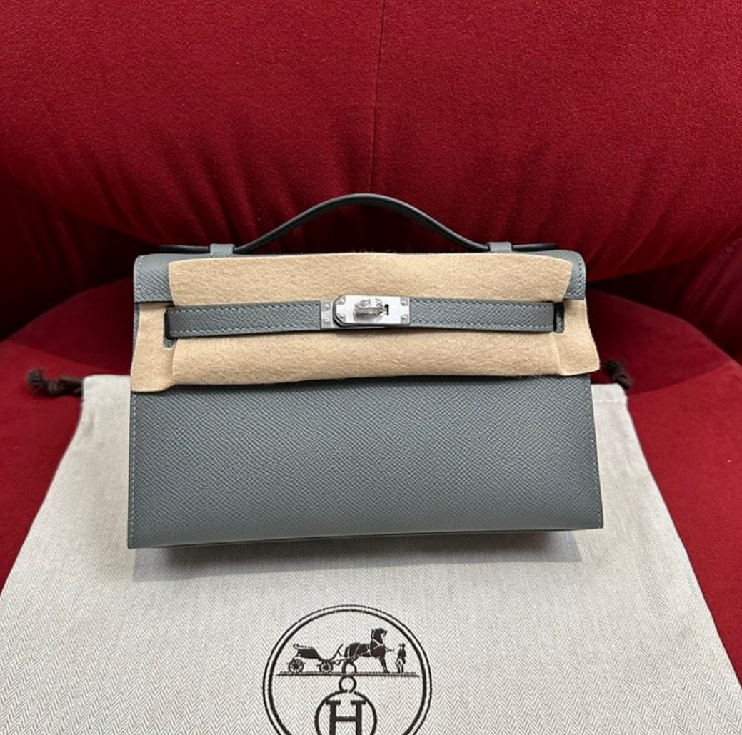 에르메스 미니 켈리 포쉐트 올수공 (가죽 앱송)