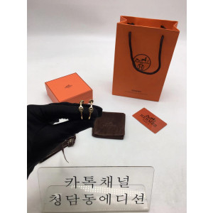 에르메스 샹달 이어링 도금 (2COLOR)