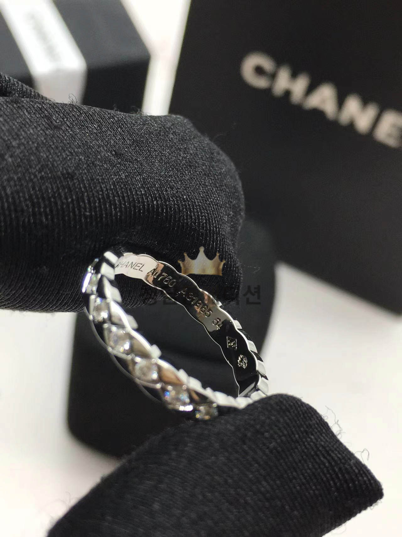 샤넬 코코크러쉬 반지 (풀보석 / 민무늬)