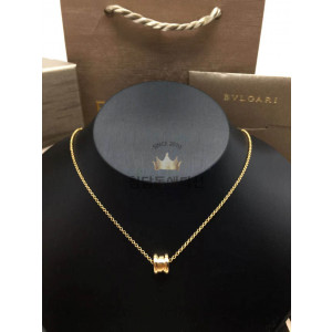 불가리 비제로원 목걸이 (컬러 옐로우골드, 로즈골드) (V-gold소재)