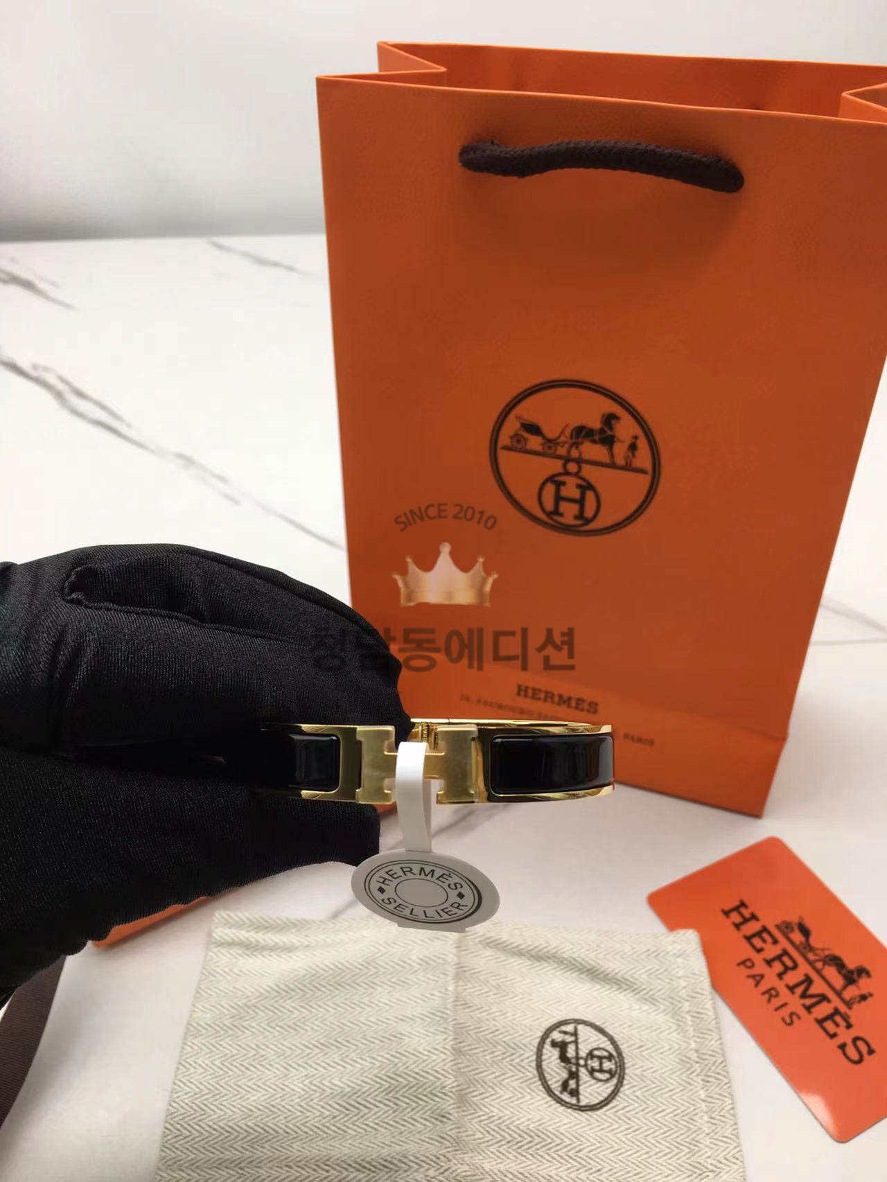 에르메스 클릭아슈 도금 옐로우골드 (5COLOR)