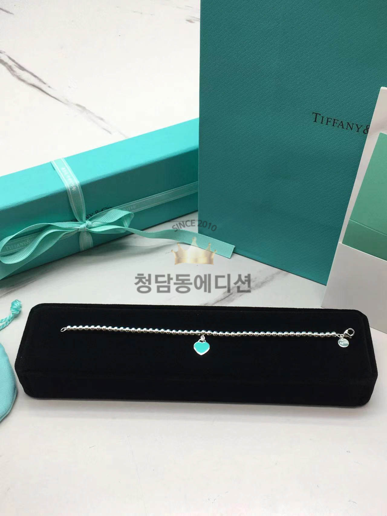 티파니 리턴 투 하트 팔찌 (V-gold소재)