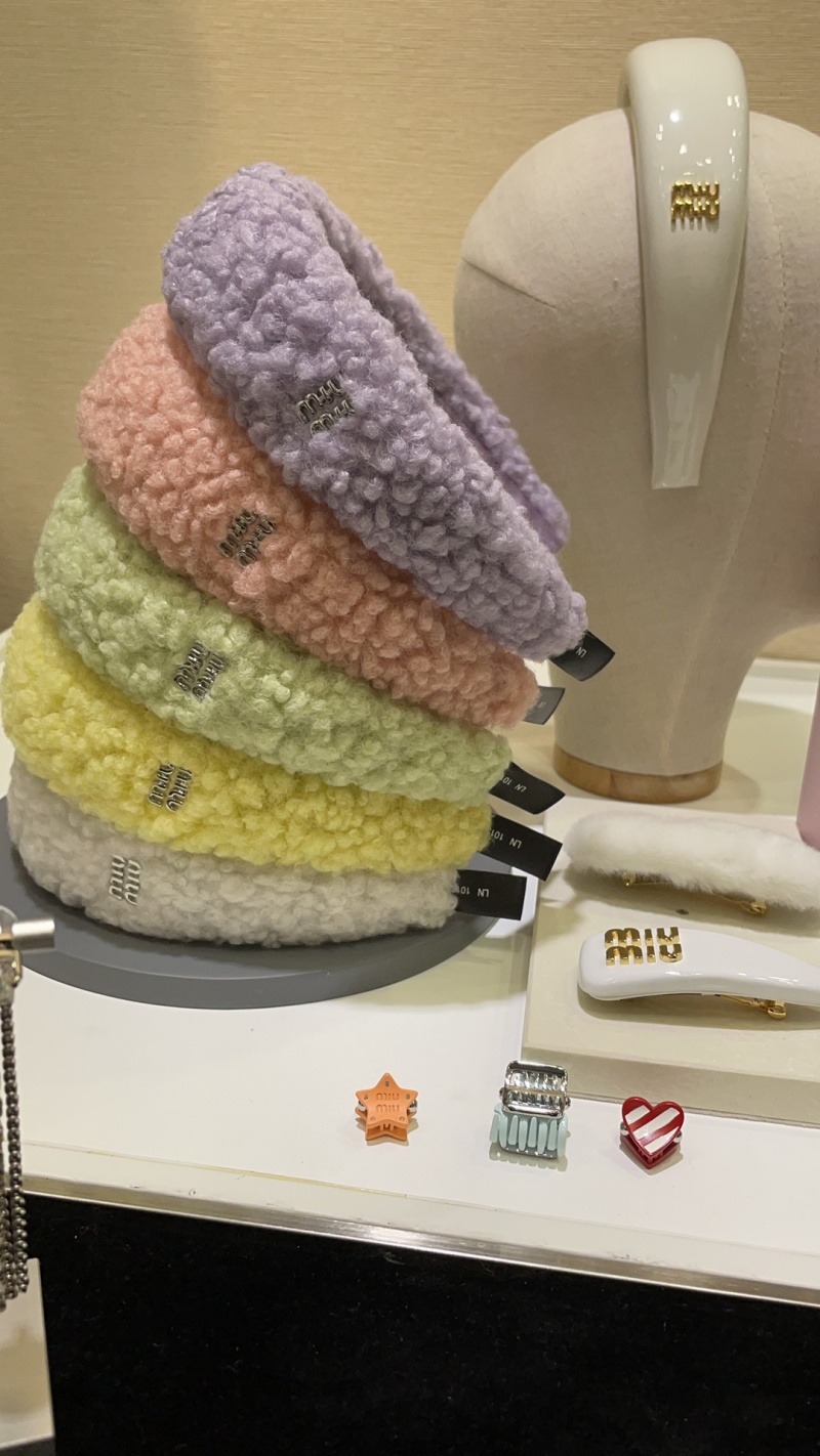 미우미우 시어링 머리띠 (6COLOR)