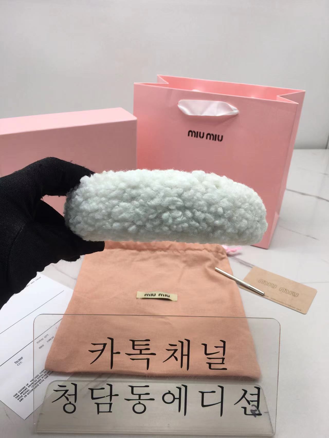 미우미우 시어링 머리띠 (6COLOR)