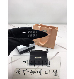 미우미우 벨벳 헤어핀 (6COLOR)