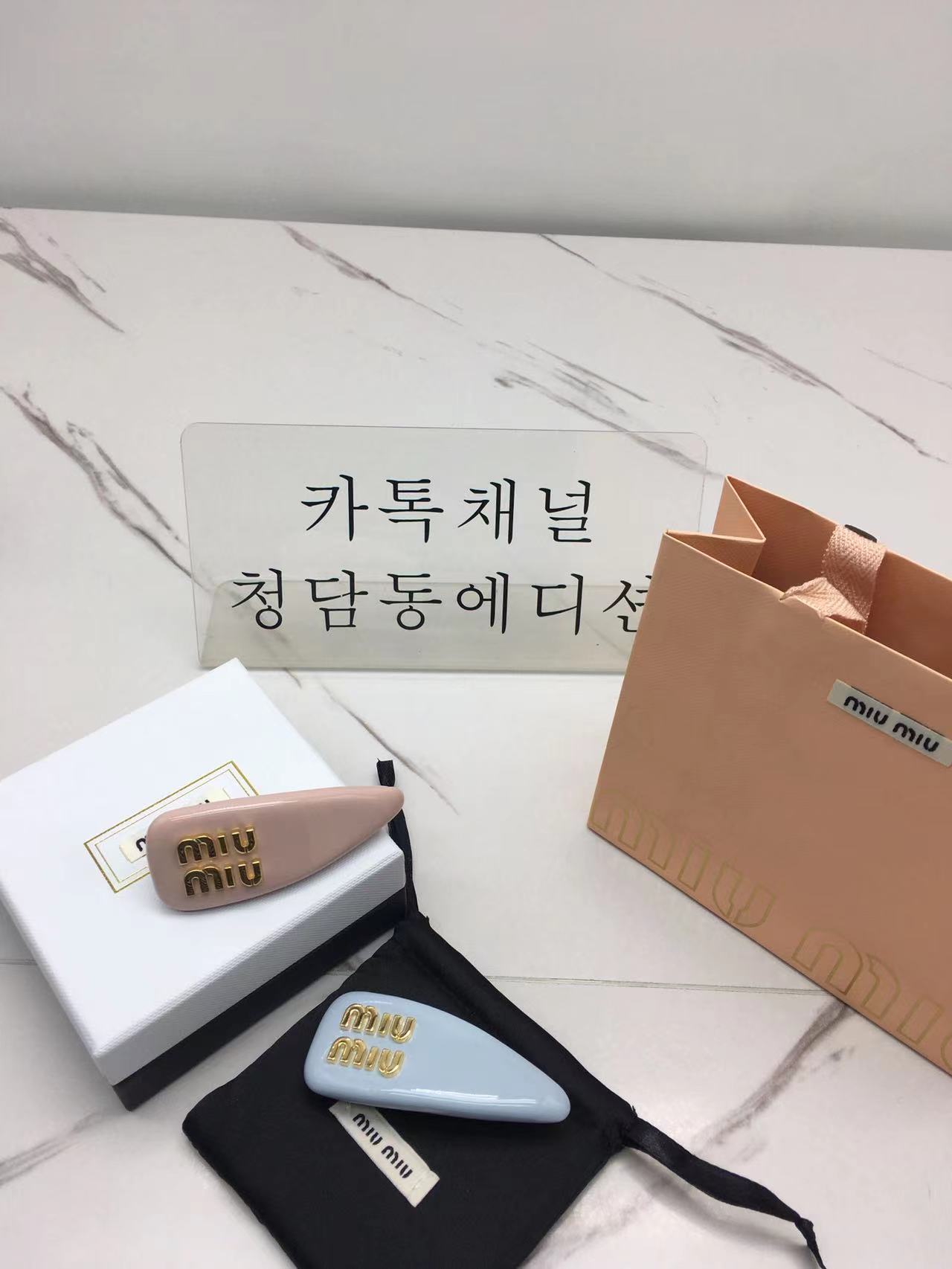 미우미우 헤어핀 (10COLOR)