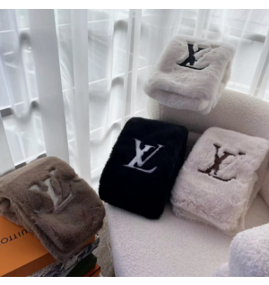 루이비통 퍼 머플러 (4COLOR)