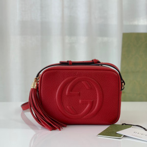 구찌 소호 스몰 레더 디스코 숄더백