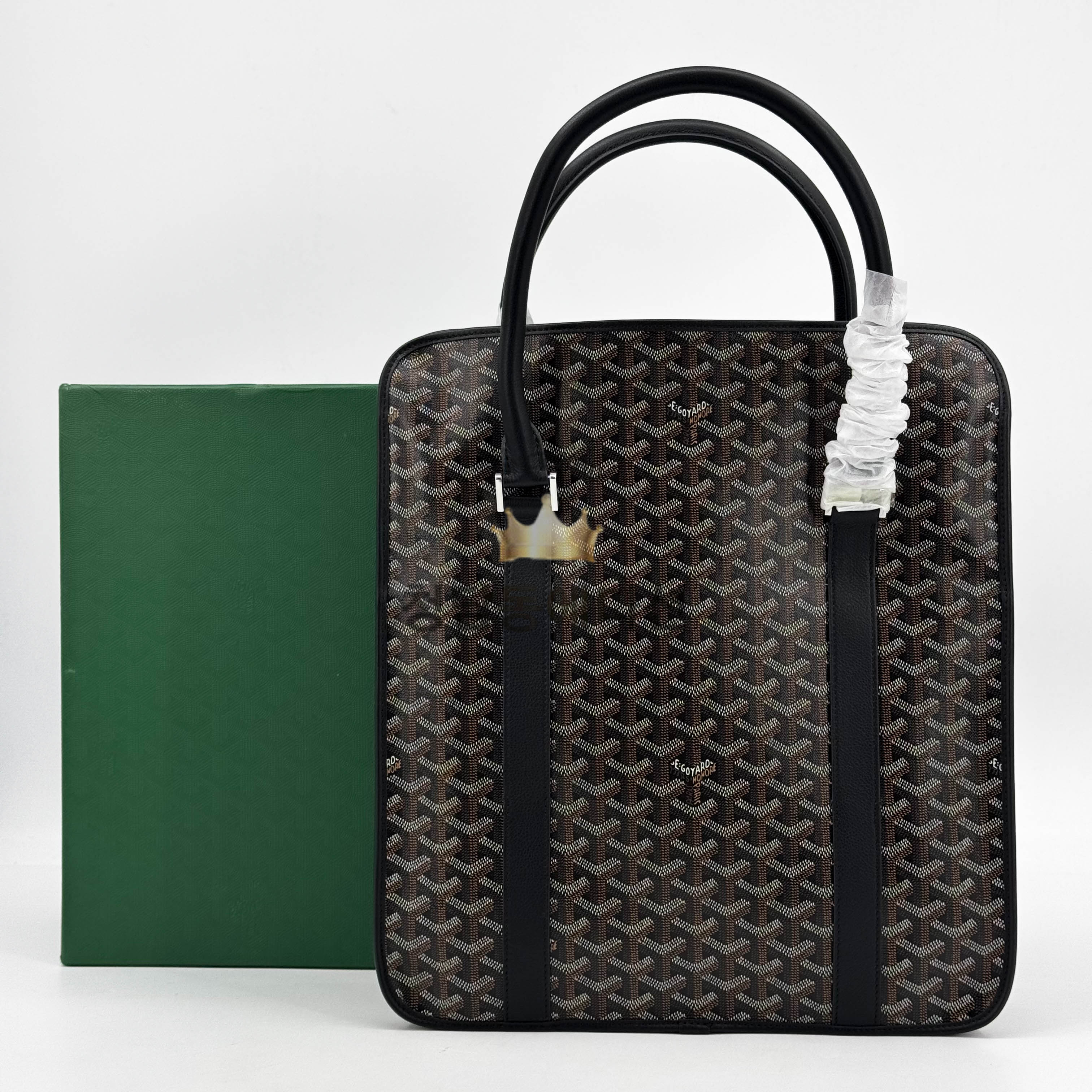 고야드 부르곤 부르고뉴 토트백 브리프케이스 (컬러 브라운)