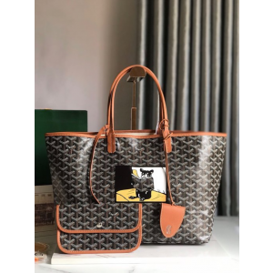 고야드 프렌치 불독 페인팅 생루이백 PM [씰링클립 포함]