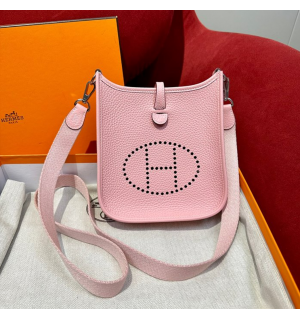 에르메스 에블린 미니 올수공 (컬러 로즈사쿠라)