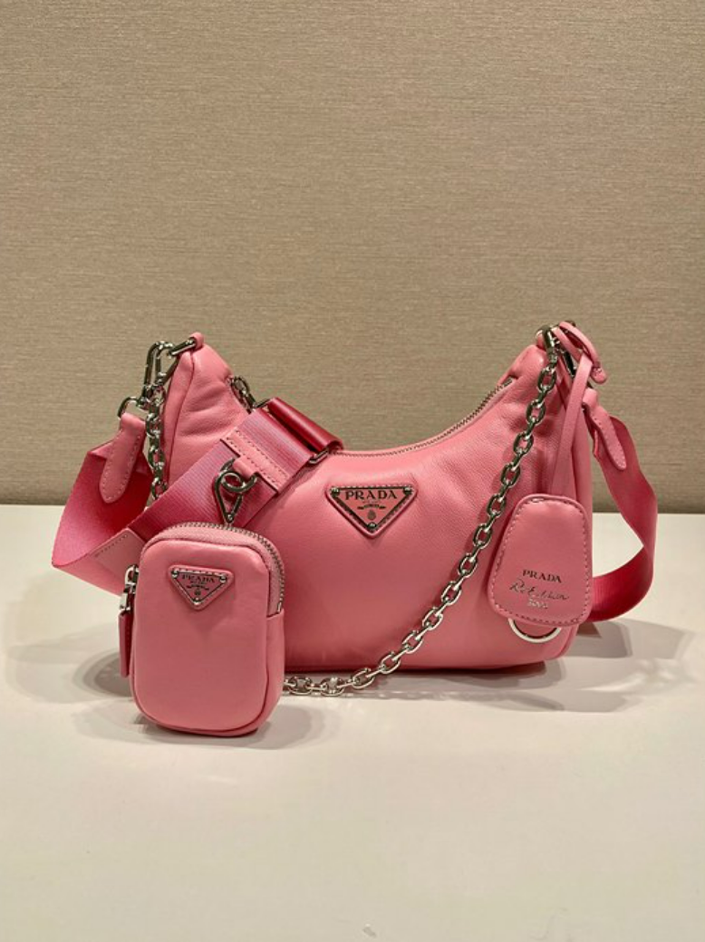 프라다 패딩 나파 레더 리에디션 테수토 호보백 1BH204