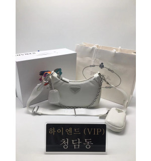 프라다 패딩 나파 레더 리에디션 테수토 호보백 1BH204