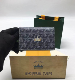 고야드 생피에르 카드지갑 (컬러 차콜그레이)