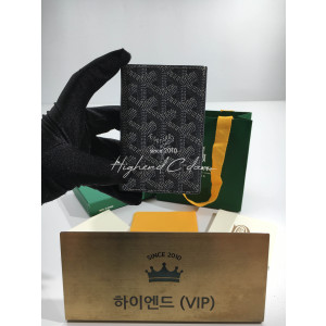 고야드 생피에르 카드지갑 (컬러 차콜그레이)
