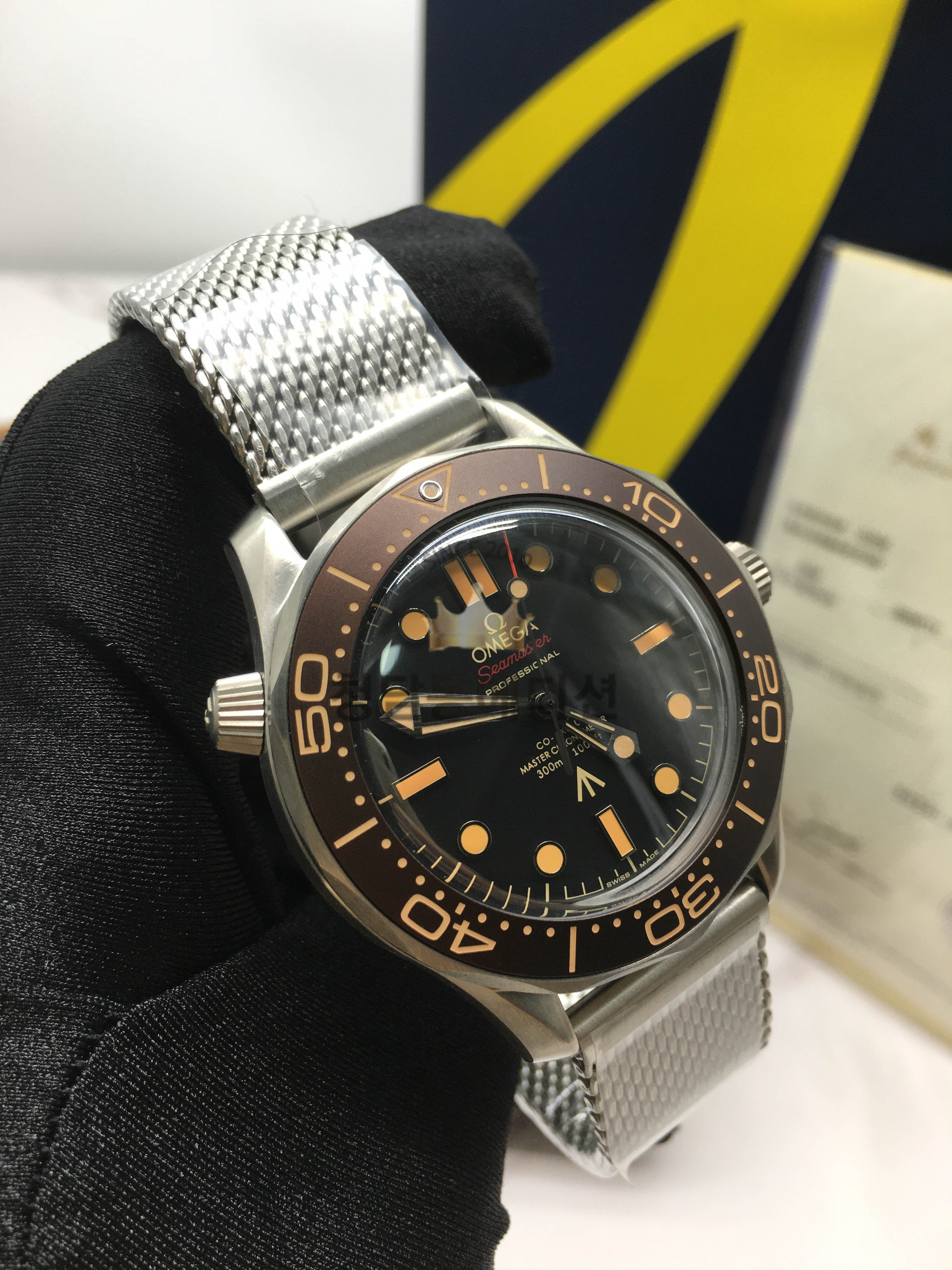 오메가 씨마스터 티타늄 007 노 타임 투 다이