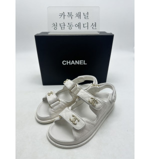 샤넬 벨크로 샌들