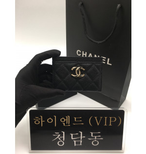 샤넬 트위스트 CC로고 카드홀더 AP3343
