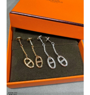 에르메스 hermes 샹달 이어링 (컬러 골드,화이트골드 2COLOR)