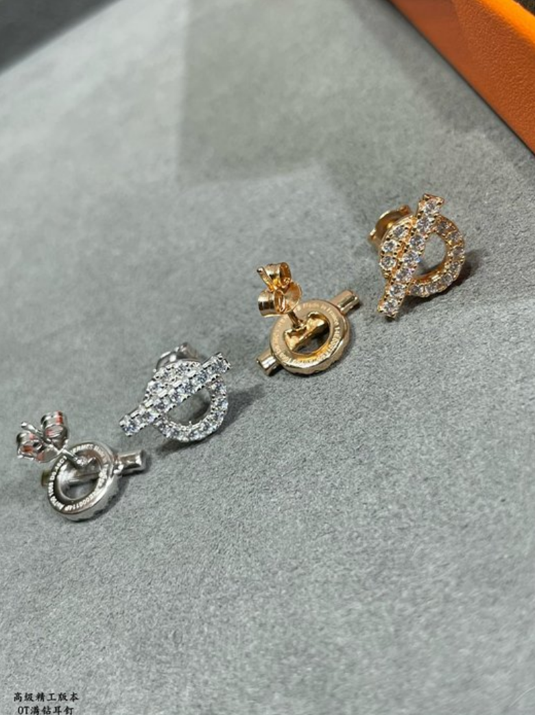 에르메스 hermes 피네스 귀걸이 (컬러 골드, 화이트골드 2COLOR)