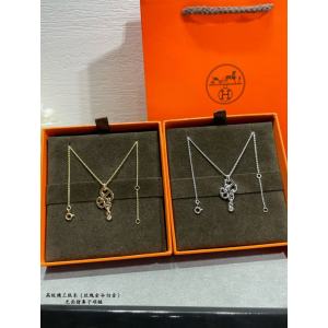 에르메스 hermes 샹달 목걸이 (컬러 골드, 화이트골드) (V-gold소재)