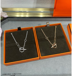 에르메스 hermes 피네스 목걸이 (컬러 골드, 화이트골드 2COLOR)