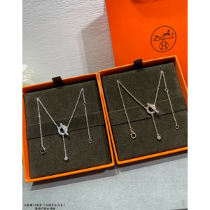 에르메스 hermes 피네스 목걸이 (컬러 골드, 화이트골드 2COLOR)