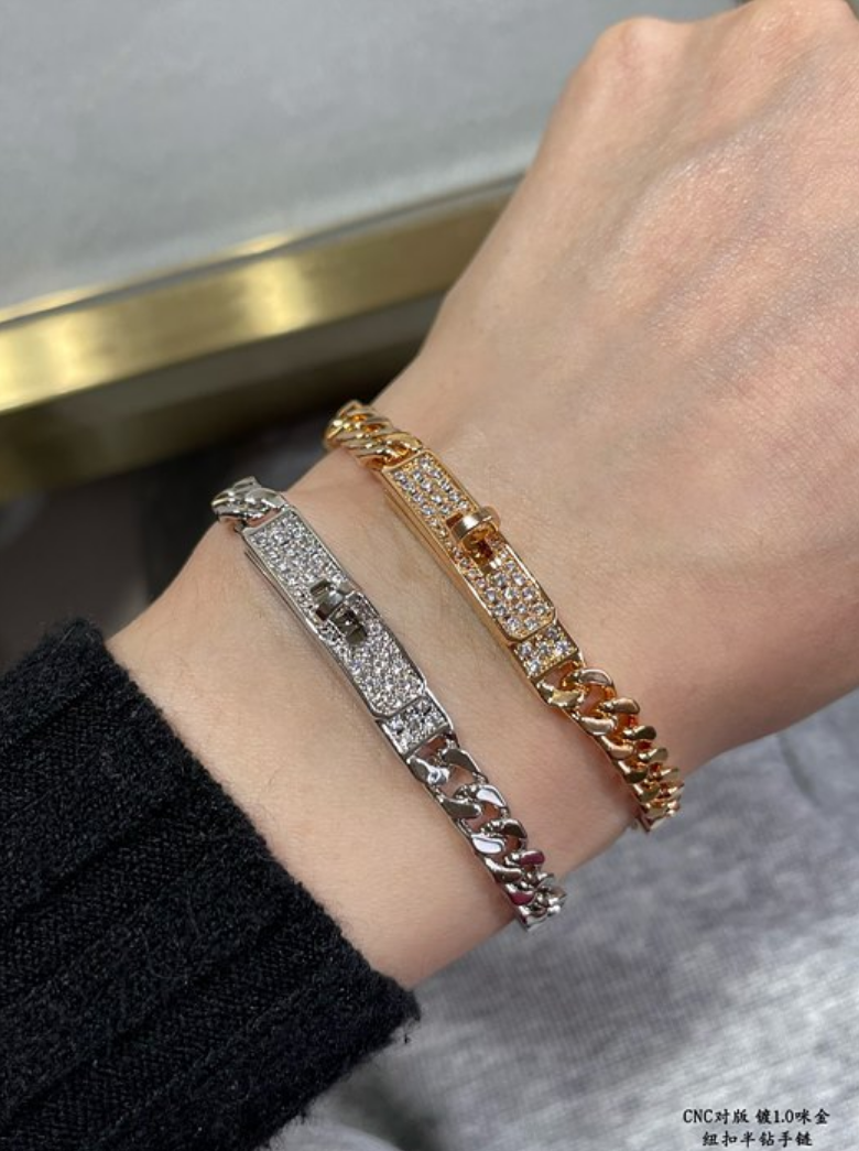 에르메스 hermes 켈리 브레이슬릿 (컬러 골드, 화이트골드 2COLOR)