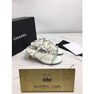 샤넬 cc 체인 스트랩 샌들