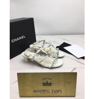 샤넬 cc 체인 스트랩 샌들