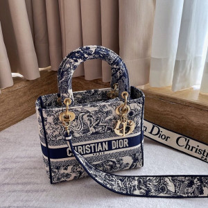 디올 레이디백 D LITE 백 미디움