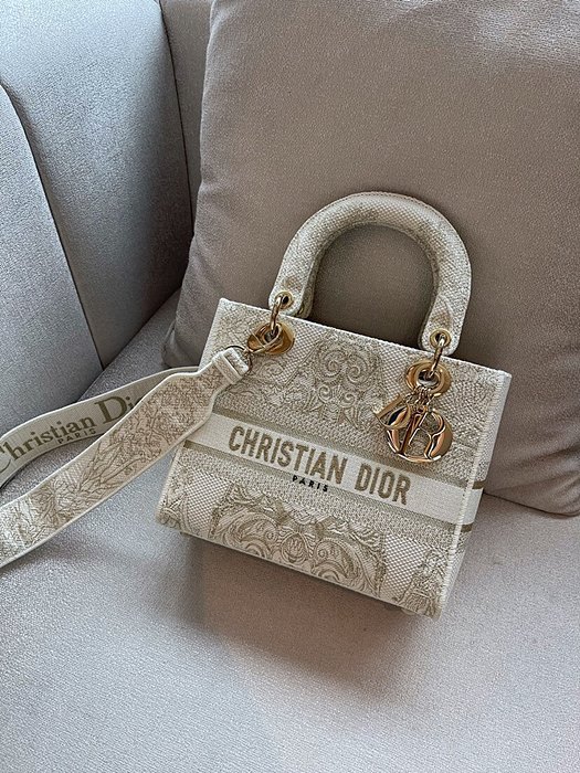 디올 레이디백 D LITE 백 미디움