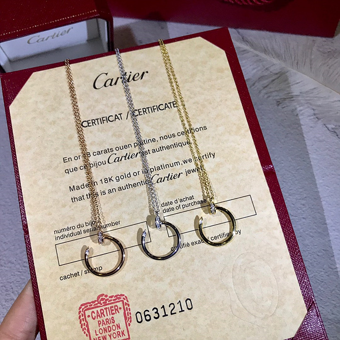 까르띠에 cartier 저스트앵끌루 목걸이 (3COLOR)
