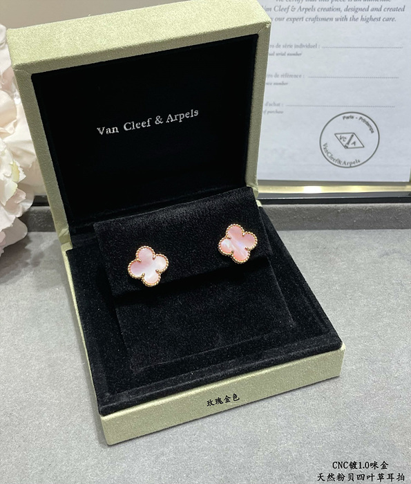 반클리프 vancleef 귀걸이 (컬러 옐로우골드, 로즈골드, 화이트골드)