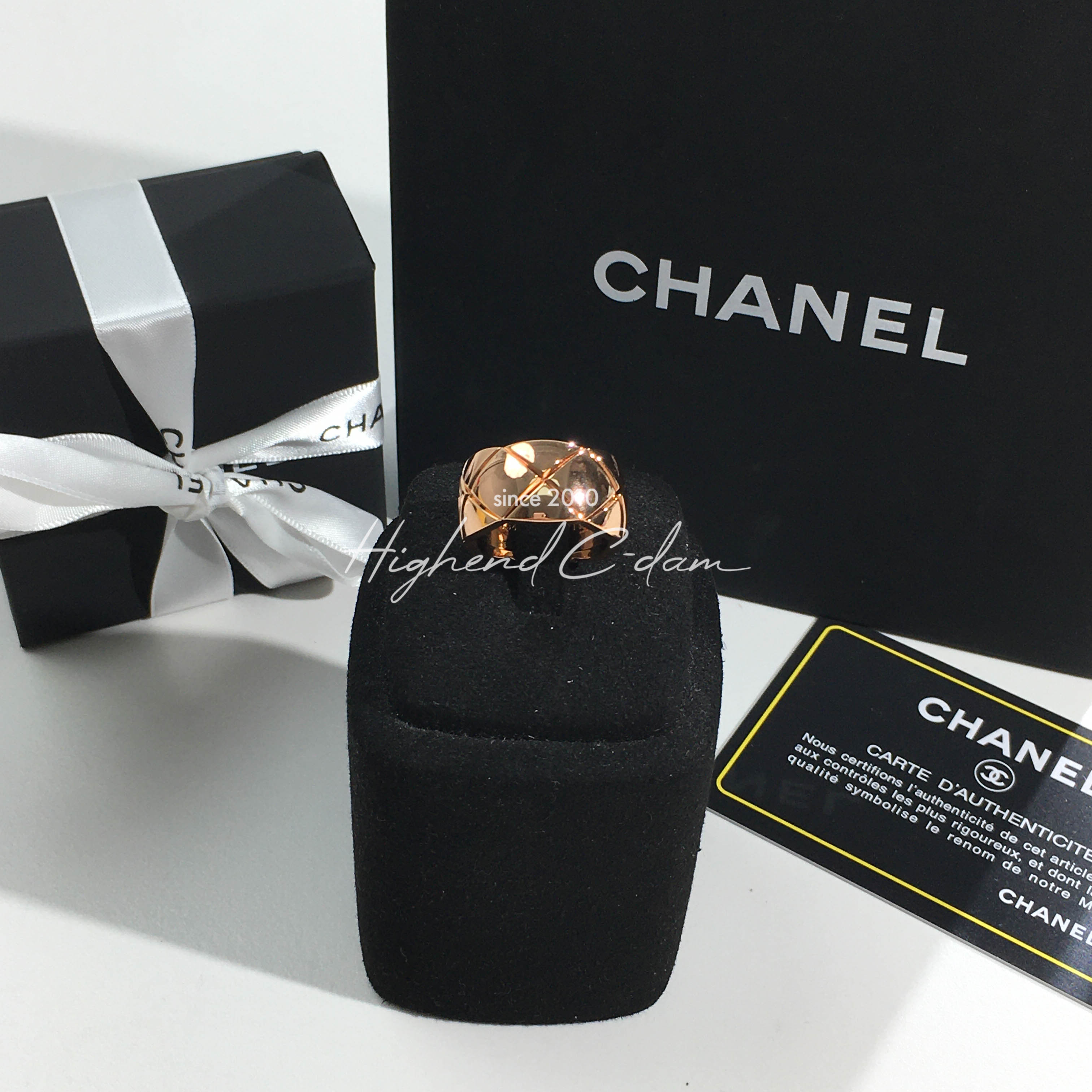 샤넬 chanel 코코 크러쉬 반지 (3COLOR)