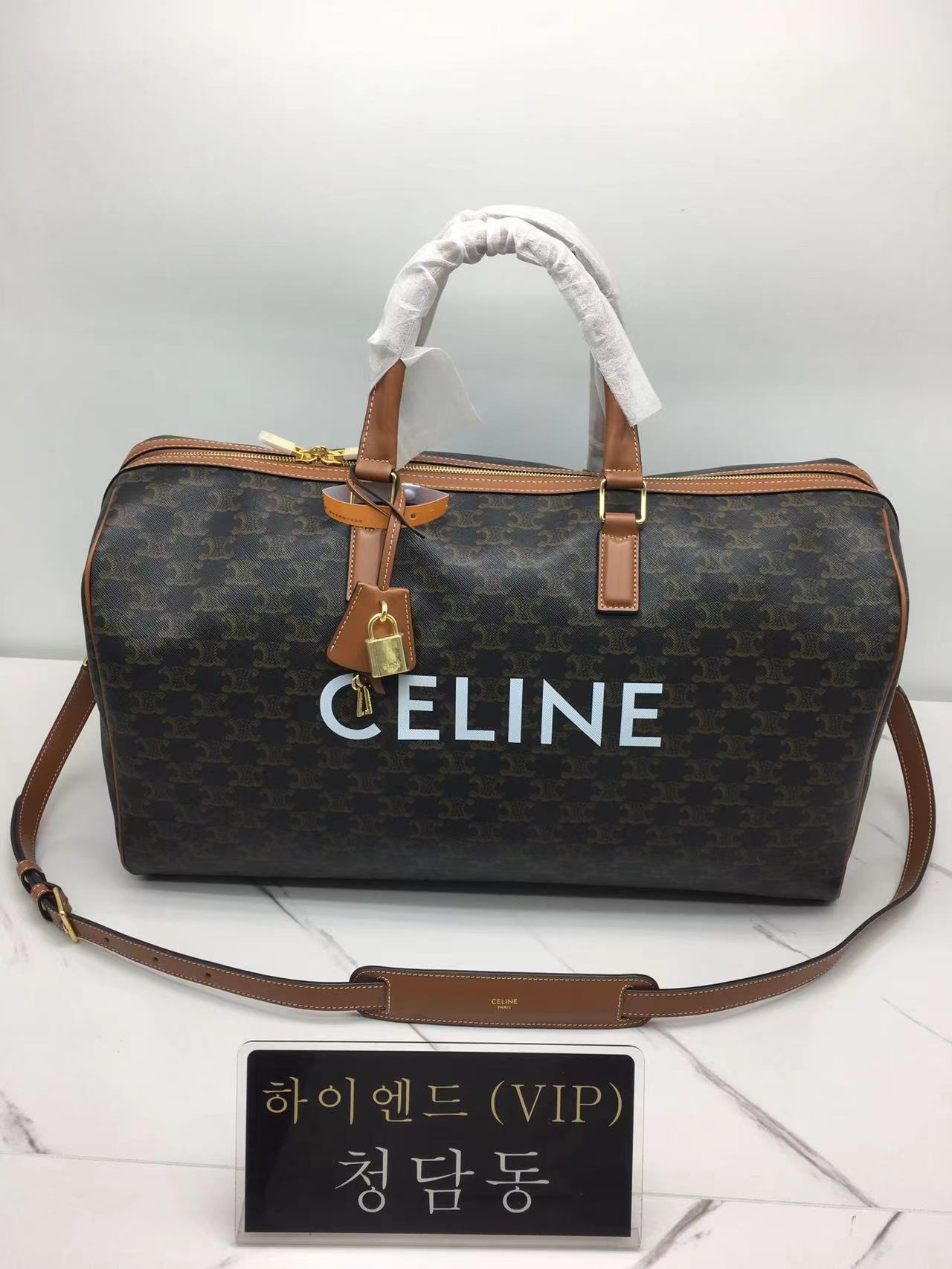 셀린느 트리오페 보야지백 라지 탄