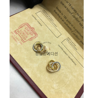 까르띠에 cartier 트리니티 다이아 귀걸이