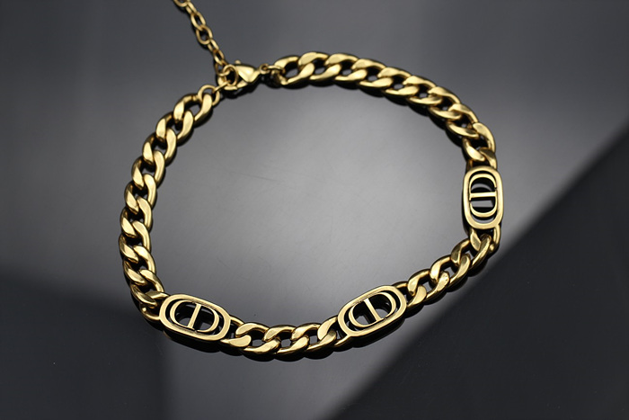 디올 dior cd 체인 목걸이