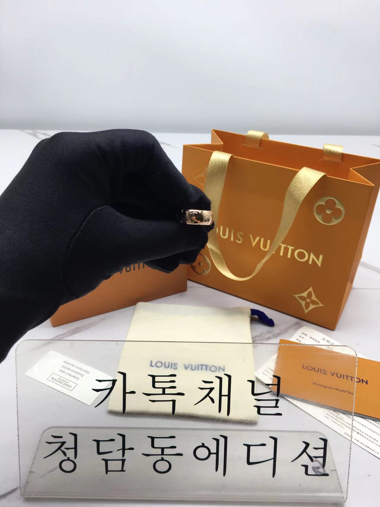 루이비통 lv 모노그램 링 (3COLOR)