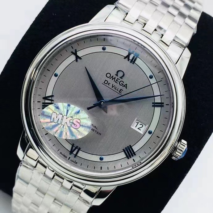 오메가 드빌 프리스티지 남자 손목 시계 39.5mm