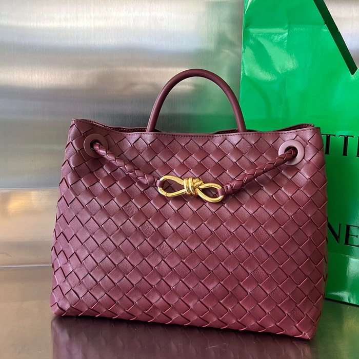 보테가베네타 안디아모 미디움 743572 (컬러 바롤로)