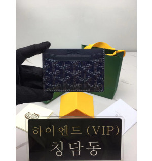 고야드 생쉴피스 카드홀더 (컬러 다크네이비)