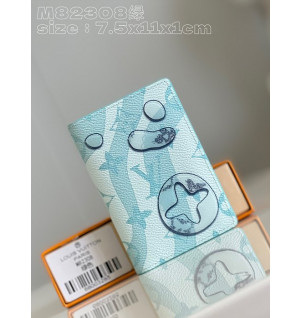 루이비통 포켓 오거나이저 모노그램 아쿠아가든 캔버스 M82308